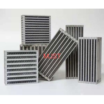 Aluminium intercooler kern